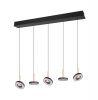 Lampa wisząca LED okrągła wielopunktowa designerska nowoczesna ściemnialna GUANO 334410565 Trio